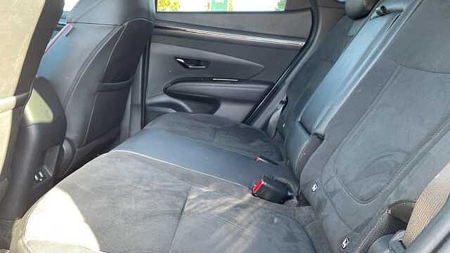 Hyundai TUCSON 1.6 h T-GDi N Line SUV 5dr Petrol Hybrid Auto Euro 6 (s/s) (230 ps) White