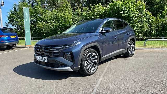 Hyundai TUCSON 1.6 T-GDi MHEV Ultimate SUV 5dr Petrol Hybrid DCT Euro 6 (s/s) (160 ps) Sailng Blue Prl