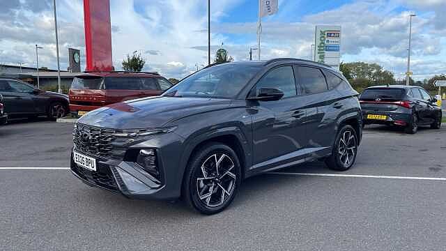 Hyundai TUCSON 1.6T N Line S SUV 5dr Petrol Hybrid Auto Euro 6 (s/s) (239 ps)