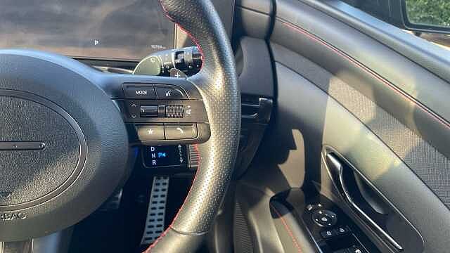 Hyundai TUCSON 1.6 T-GDi N Line SUV 5dr Petrol Hybrid Auto Euro 6 (s/s) (215 ps) Ectrnc Gry Prl