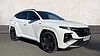 Hyundai TUCSON 1.6 h T-GDi N Line SUV 5dr Petrol Hybrid Auto Euro 6 (s/s) (230 ps) White